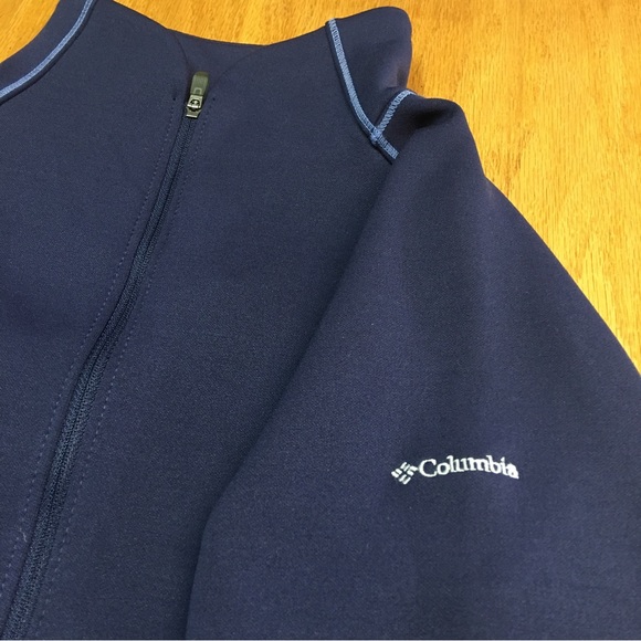 Columbia Women’s Omni-Wick Soft Shell Slim Fit Jacket in Navy. Sz M - Picture 6 of 15